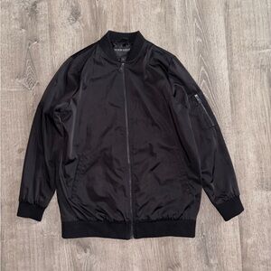 Black bomber jacket Bernardo men’s size M
